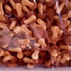 Setas de chocolate (negro)